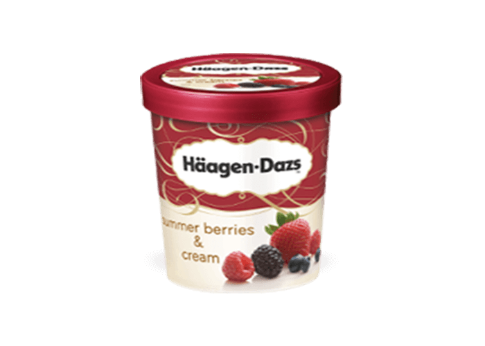 FRUIT ROUGE HAAGEN DAZS 100ML