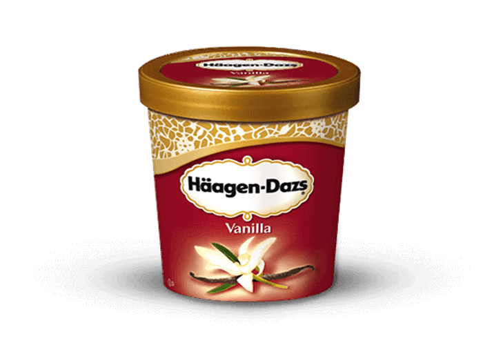  VANILLA HAAGEN DAZS 500ML